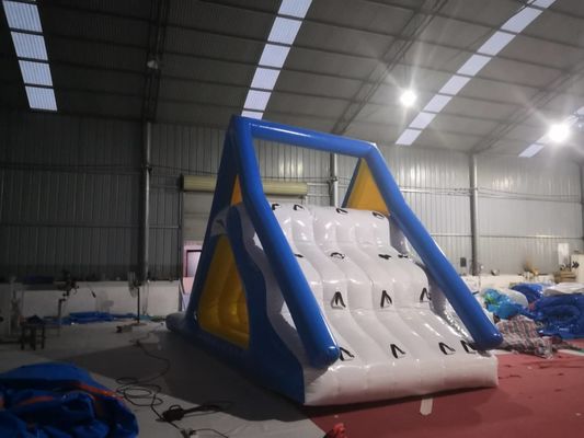 Water Park Giant Inflatable Slide / Blow Up Water Slide For Inground Pool