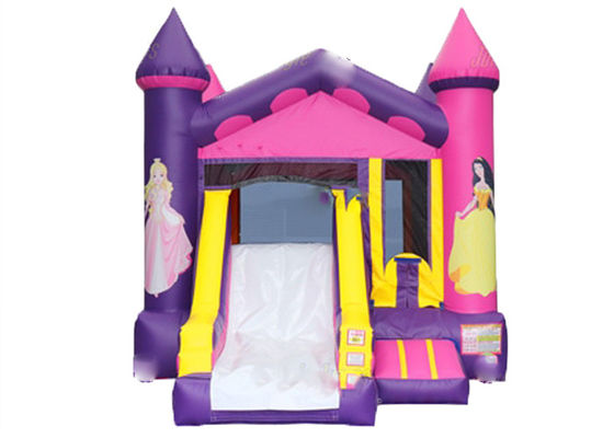 Doll Princess Inflatable Jumping Castle / Jumping Blow Up Castle 4M× 6M× 4M