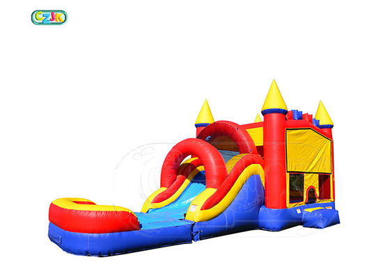 PVC Tarpaulin Bouncy Castle Obstacle Course Waterproof Inflatable Combo